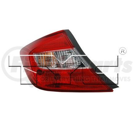 TYC 11-6374-00-9  CAPA Certified Tail Light Assembly
