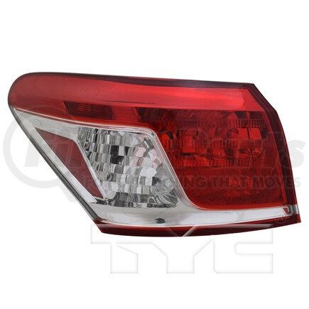 TYC 11-6392-01-9  CAPA Certified Tail Light Assembly