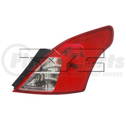 TYC 11-6401-00-9 CAPA Certified Tail Light Assembly