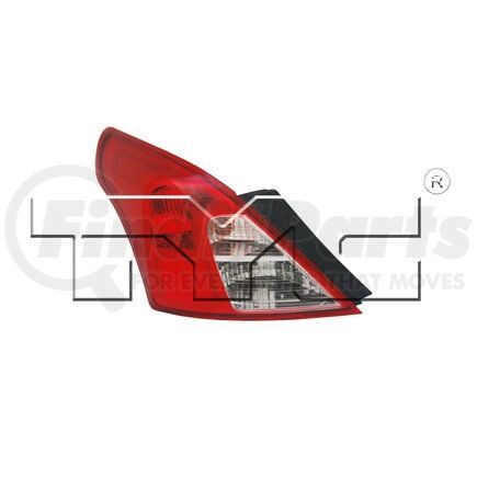 TYC 11-6402-00 Tail Light Assembly