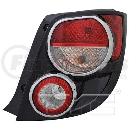 TYC 11-6417-00-9  CAPA Certified Tail Light Assembly