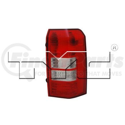 TYC 11-6423-00  Tail Light Assembly