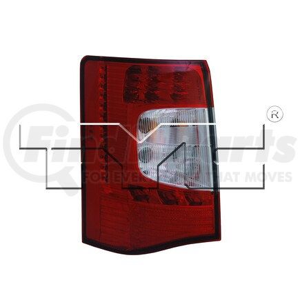 TYC 11-6435-00-9  CAPA Certified Tail Light Assembly