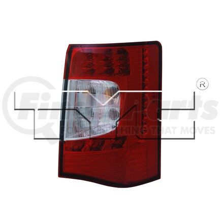 TYC 11-6436-00-9 CAPA Certified Tail Light Assembly