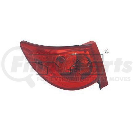 TYC 11-6520-00-9  CAPA Certified Tail Light Assembly