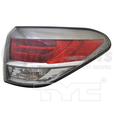 TYC 11-6533-00-9  CAPA Certified Tail Light Assembly