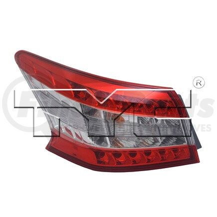 TYC 11-6550-00-9  CAPA Certified Tail Light Assembly