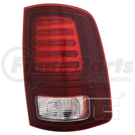 TYC 116555909 13-18 DG RAM LD;19-22 CLASSIC;14-18 RAM HD LED BLK T.L RH