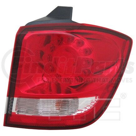 TYC 116565009 CAPA Certified Tail Light Assembly