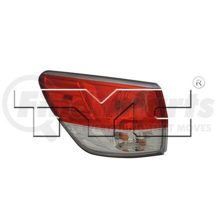 TYC 11-6568-00-9  CAPA Certified Tail Light Assembly