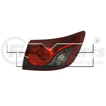 TYC 11-6575-00-9  CAPA Certified Tail Light Assembly