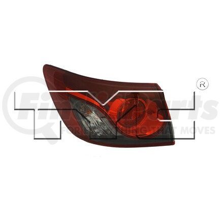 TYC 11-6576-00-9  CAPA Certified Tail Light Assembly