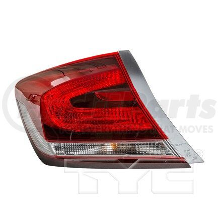 TYC 11-6574-00-9 CAPA Certified Tail Light Assembly