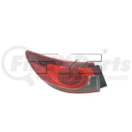 TYC 11-6580-00  Tail Light Assembly