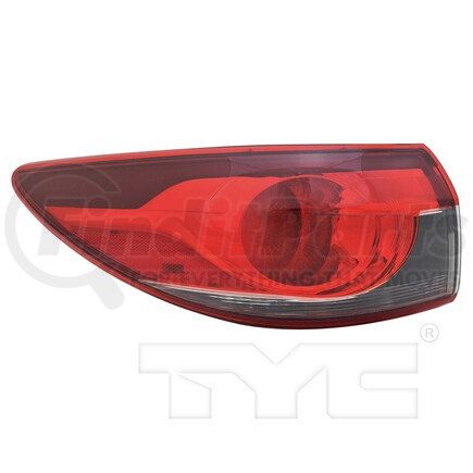 TYC 11-6580-00-9  CAPA Certified Tail Light Assembly