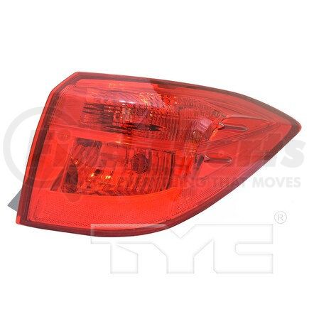 TYC 11-6639-80-9  CAPA Certified Tail Light Assembly