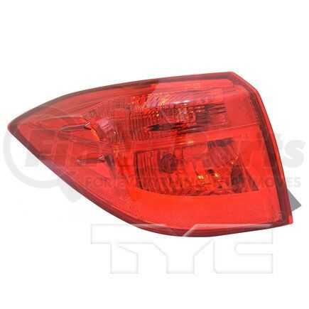 TYC 11-6640-80-9  CAPA Certified Tail Light Assembly