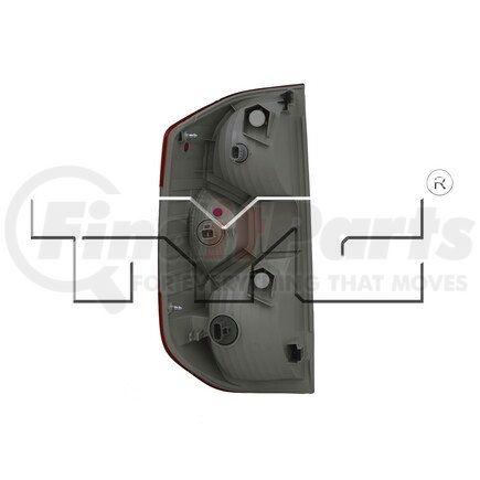 TYC 11-6641-00  Tail Light Assembly