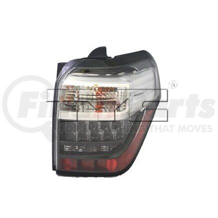 TYC 11-6657-00  Tail Light Assembly