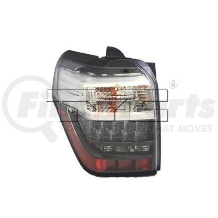 TYC 11-6658-00  Tail Light Assembly