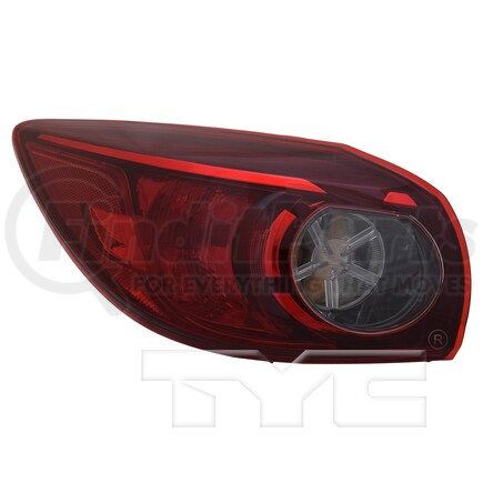 TYC 11-6660-00-9  CAPA Certified Tail Light Assembly