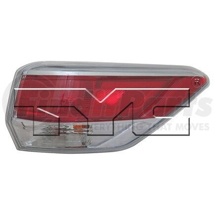 TYC 11-6675-00-9  CAPA Certified Tail Light Assembly