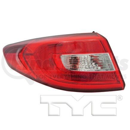 TYC 11-6722-00  Tail Light Assembly