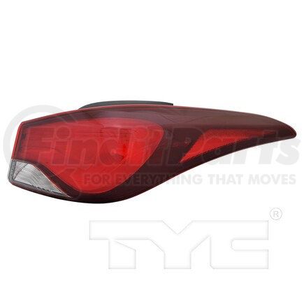 TYC 11-6757-90-9 CAPA Certified Tail Light Assembly