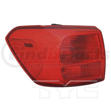 TYC 11-6764-90-9  CAPA Certified TAIL LIGHT ASSEMBLY