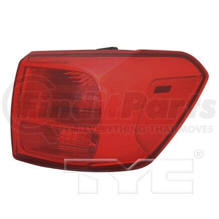 TYC 11-6763-90-9 CAPA Certified TAIL LIGHT ASSEMBLY