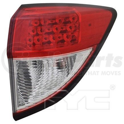 TYC 11-6809-91-9  CAPA Certified Tail Light Assembly