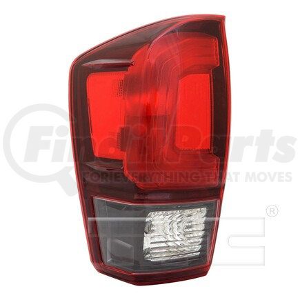 TYC 11-6850-70-9  CAPA Certified Tail Light Assembly