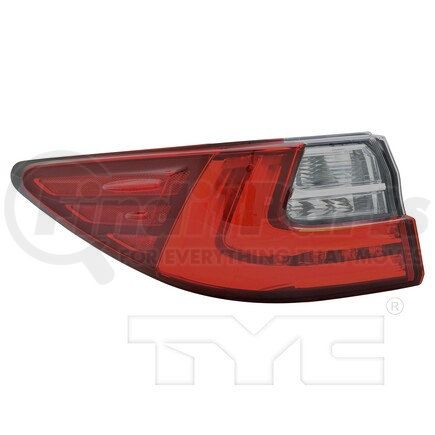 TYC 11-6862-00-9  CAPA Certified Tail Light Assembly