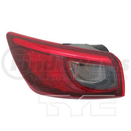 TYC 11-6860-00-9 CAPA Certified Tail Light Assembly