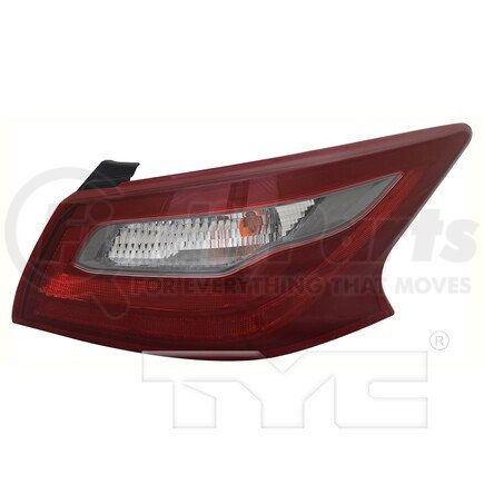 TYC 11-6887-80-9  CAPA Certified Tail Light Assembly