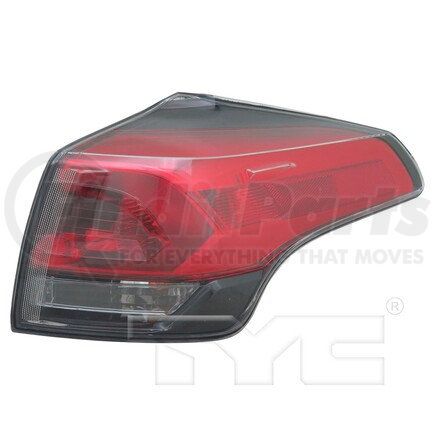 TYC 11-6889-00-9  CAPA Certified Tail Light Assembly