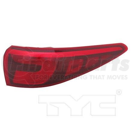 TYC 11-6911-00-9  CAPA Certified Tail Light Assembly