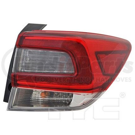 TYC 116989909  CAPA Certified Tail Light Assembly