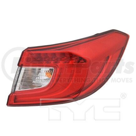 TYC 11-9041-00-9  CAPA Certified Tail Light Assembly