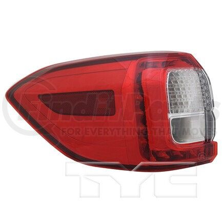 TYC 11-9066-00-9  CAPA Certified Tail Light Assembly