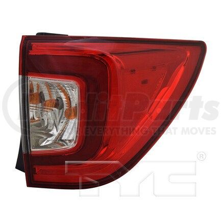 TYC 11-9075-00-9  CAPA Certified Tail Light Assembly