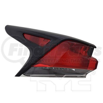 TYC 11-9102-00-9  CAPA Certified Tail Light Assembly