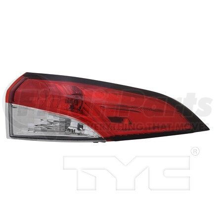 TYC 11-9129-01-9  CAPA Certified Tail Light Assembly