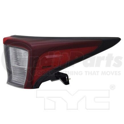 TYC 11-9127-01-9  CAPA Certified Tail Light Assembly
