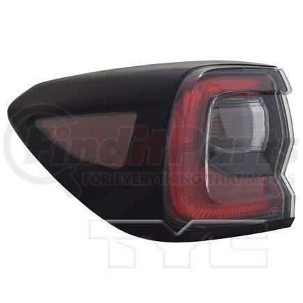 TYC 11-9138-00-9  CAPA Certified Tail Light Assembly
