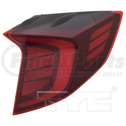 TYC 11-9157-00-9  CAPA Certified Tail Light Assembly