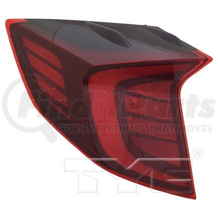 TYC 11-9158-00-9  CAPA Certified Tail Light Assembly