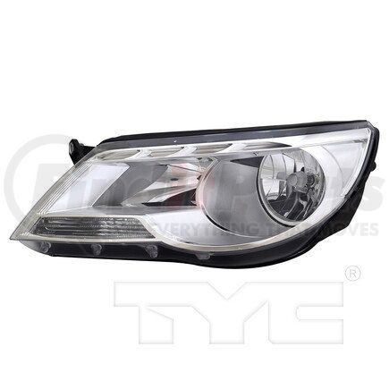 TYC 209052009 CAPA Certified Headlight Assembly