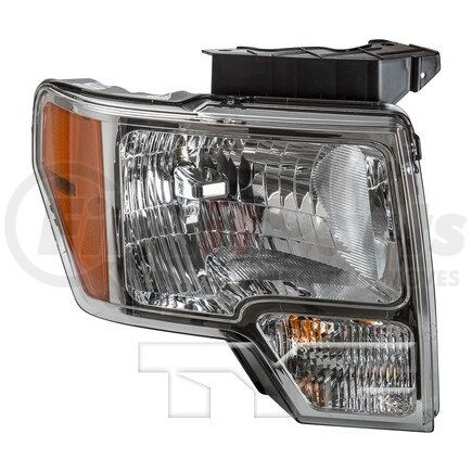 TYC 209075909 CAPA Certified Headlight Assembly
