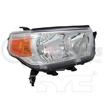 TYC 20-9125-01-9  CAPA Certified Headlight Assembly